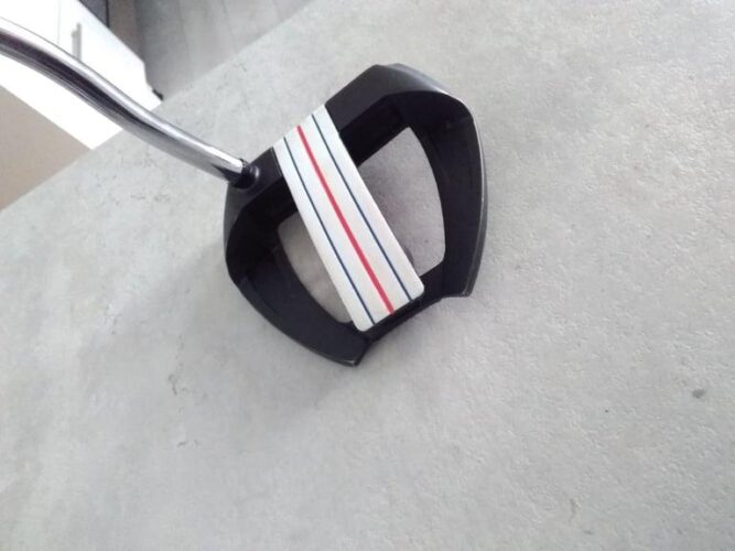 Triple track putter