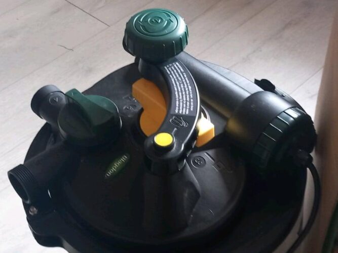 Blagdon pond machine filter
