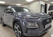 Hyundai KONA 1.0 T-GDi Premium Grey Sat Nav Rev Cam WARRANTY 12 MONTHS MOT