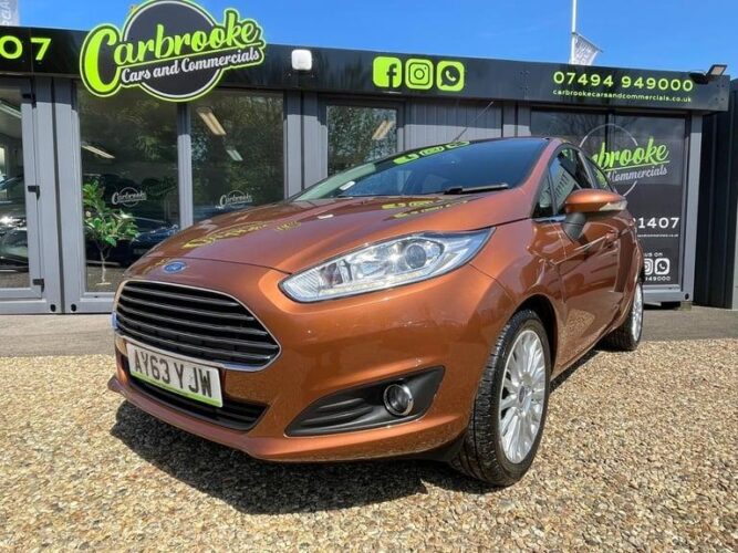 FORD FIESTA TITANIUM ECOBOOST – 12 MONTHS MOT + MAJOR SERVICE