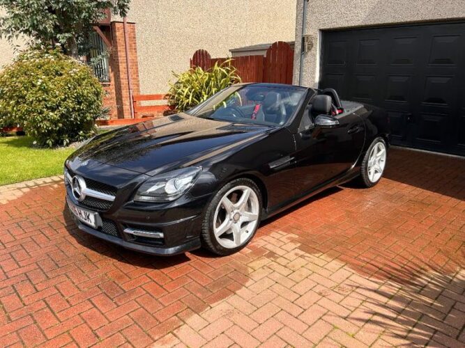 MERCEDES SLK ROADSTER SLK 200 (2.0) AMG Sport Auto (ULEZ & Euro6) – Petrol