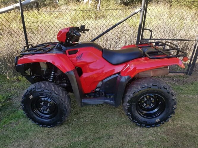 2009 Honda trx500 quadbike/atv 4×4