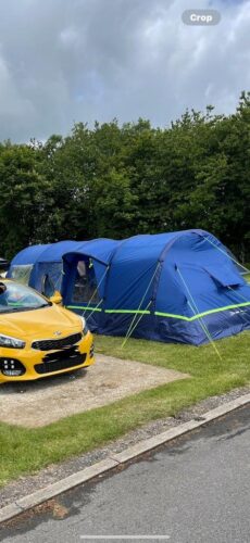 Tent for wild camping