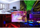 5M RGB 5050 Non Waterproof LED Strip light SMD 44 Key Remote 12V