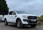 FORD RANGER WILDTRACK 4X4 3.2 TDCI AUTO 2019 (WHITE) 48K M.O.T FEB 2025 FSH A/C