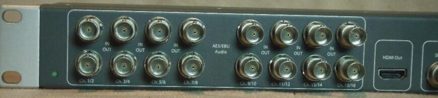 AJA K3G breakout unit