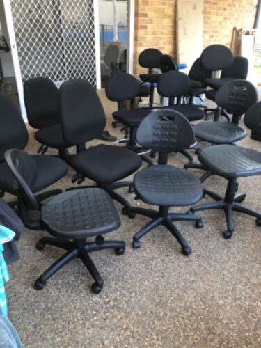 ASSORTED OFFICE CHAIRS