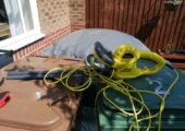 Titan battery operated hedge cutter