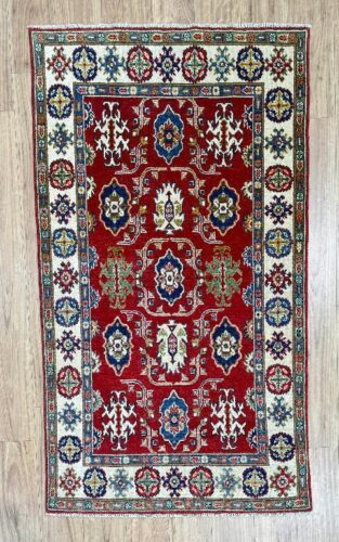 Afghan Kazak Rug- Hojjati Art Gallery