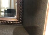 Antique Mirror with wooden frame