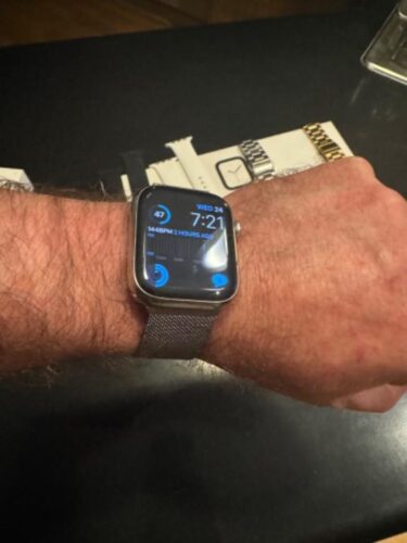 Apple watch 45mm stainless series 7 – gps + cell
