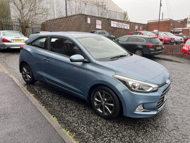 Hyundai KONA 1.0 T-GDi Premium Grey Sat Nav Rev Cam WARRANTY 12 MONTHS MOT