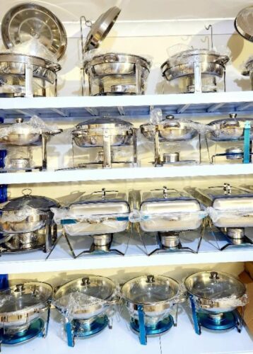 CHAFING DISHES 6L 8L 9L DIFFERENT DESIGNS