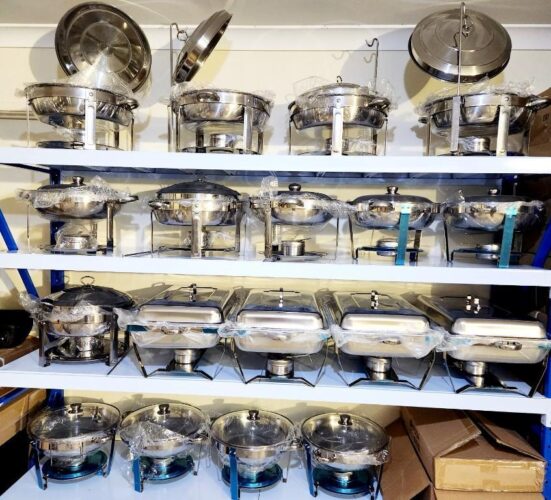 CHAFING DISHES 6L 8L 9L DIFFERENT DESIGNS