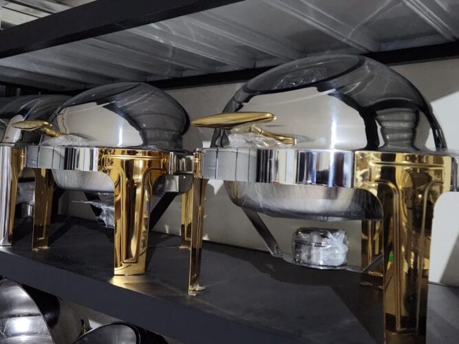 CHAFING DISHES 6L 8L 9L DIFFERENT DESIGNS