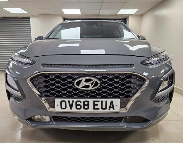 Hyundai KONA 1.0 T-GDi Premium Grey Sat Nav Rev Cam WARRANTY 12 MONTHS MOT