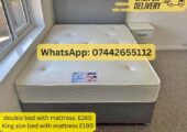 O.RDER NOW DOUBLE BEDS WITH/WITHOUT MATTRESS A.VAILABLE