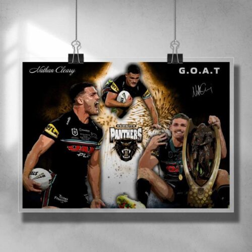 Exclusive NRL Art & Custom Sports Design Posters & Frames