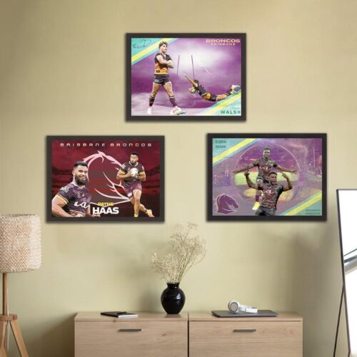 Exclusive NRL Art & Custom Sports Design Posters & Frames