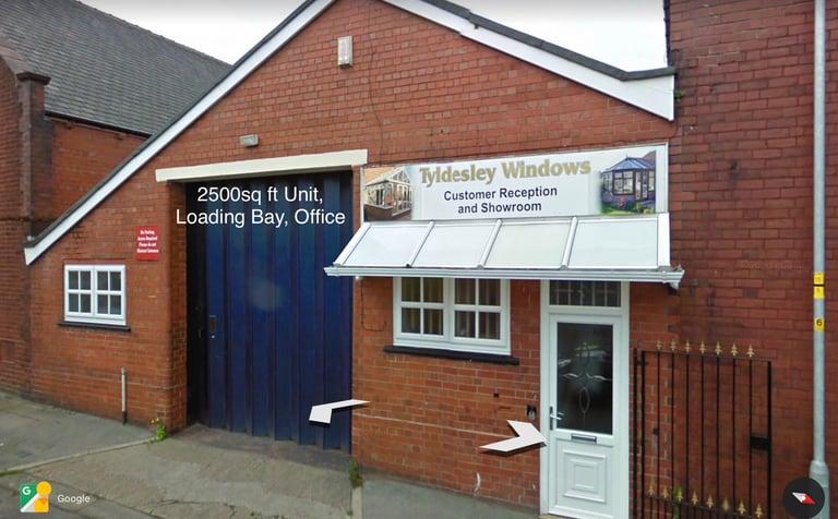 Commercial Unit to Let – 2000 Sq ft – No Motor Trade