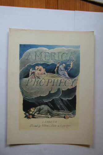 High Quality Art Print: BLAKE’S ‘AMERICA PROPHECY’