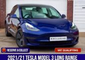 2021 Tesla Model 3 Long Range AWD 4dr Auto SALOON Electric Automatic