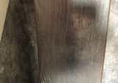 REF 566 GREY SMOOTH COMMERCIAL HARD WEARING VINYL FLOORING 1.75M X 2M