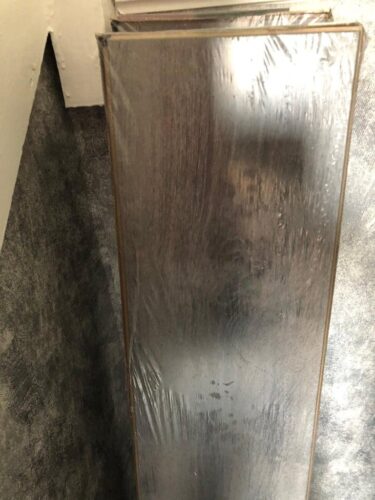 REF 566 GREY SMOOTH COMMERCIAL HARD WEARING VINYL FLOORING 1.75M X 2M