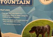 Brand new Dog water fountain