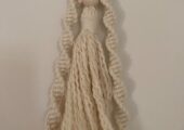 Macrame Handmade Boho Toilet paper Holder