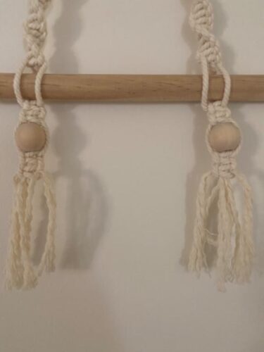 Macrame Handmade Boho Toilet paper Holder