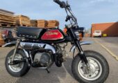 1977 JDM Honda Monkey Z50J in red and black