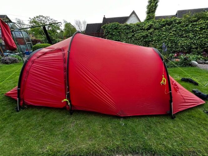 Tent for wild camping