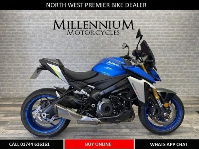 2022 (22) SUZUKI GSX-S1000 RQM2 WITH ONLY 448 MILES.