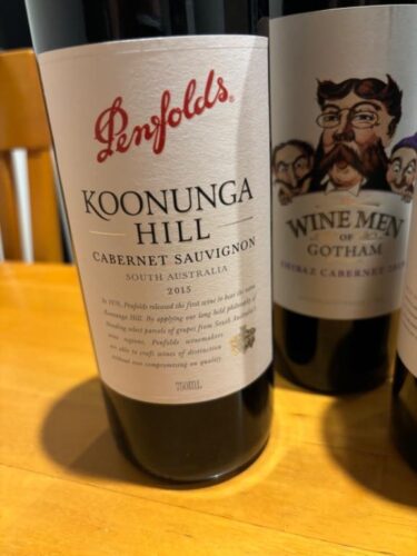 Penfolds bottles