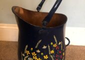 Painted Cooper Barge Planter J071