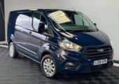 2018 FORD TRANSIT CUSTOM 2.0 320 130BHP SWB EURO 6 ULEZ COMPLIANT EURO 6 RACKING