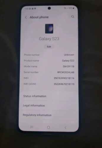 Samsung galaxy s23