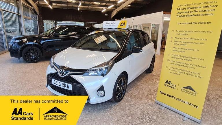 2016 Toyota Yaris 1.33 VVT-i Design 5dr HATCHBACK Petrol Manual