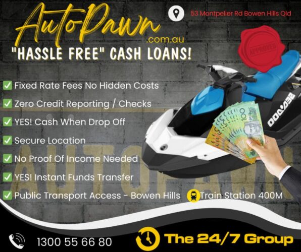 Tradies Swap Boat/Jetski Hassle Free Cash til the Invoice Clears