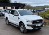 FORD RANGER WILDTRACK 4X4 3.2 TDCI AUTO 2019 (WHITE) 48K M.O.T FEB 2025 FSH A/C