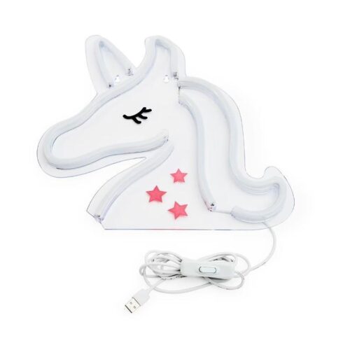 Unicorn Neon Wall Decor Led Sign Multicolor Light Kids Room