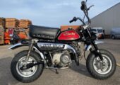1977 JDM Honda Monkey Z50J in red and black