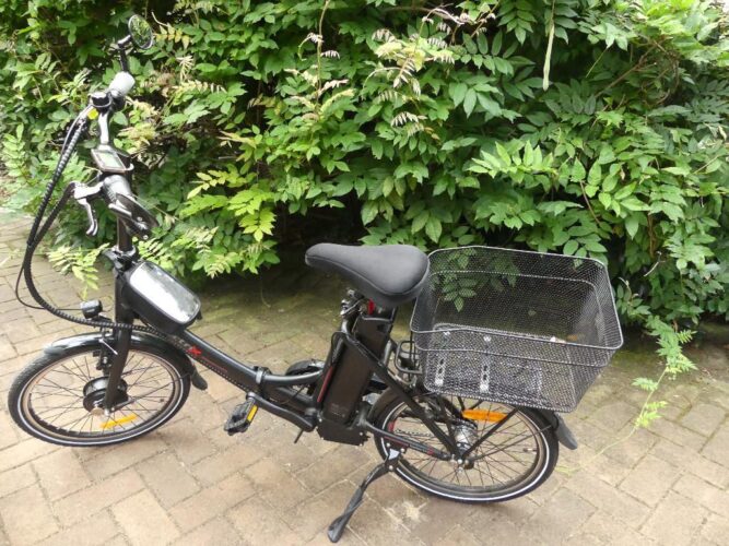 VELECTRICX Folding Electric Bike And ACCESSORIES