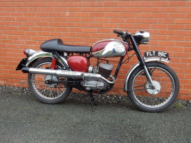 BSA Goldstar Highland Green 2024