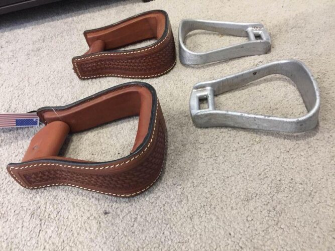 Western and stock stirrups