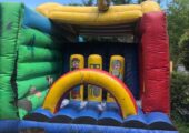 Dual basketball net kids garden game double shot