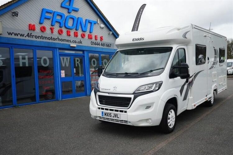 Elddis Autoquest 155 PEUGEOT 4 BERTH 4 TRAVEL SEAT MOTORHOME
