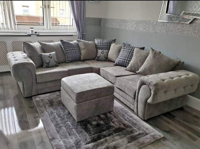 3 months old 3pc and 2pc sofa