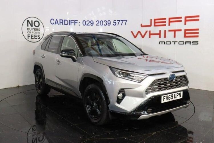 2020 Toyota RAV4 2.5 VVT-I HYBRID DYNAMIC 5dr Auto (SAT NAV, DAB) Estate PETROL/